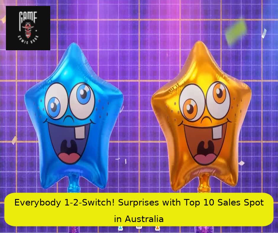 Everybody 1-2-Switch! Surprises with Top 10 Sales Spot in Australia