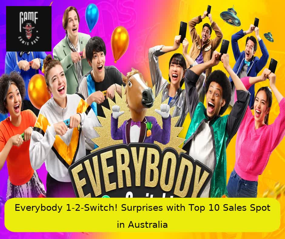 Everybody 1-2-Switch! Surprises with Top 10 Sales Spot in Australia