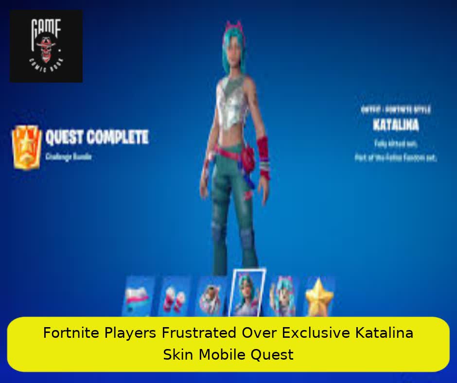 Fortnite Players Frustrated Over Exclusive Katalina Skin Mobile Quest