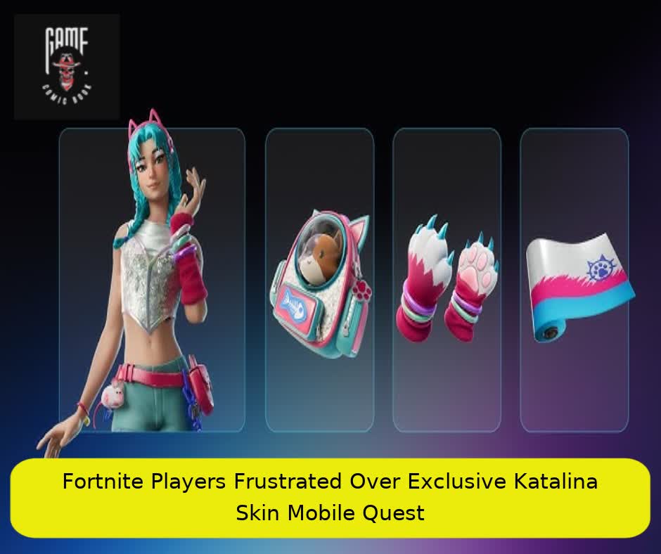 Fortnite Players Frustrated Over Exclusive Katalina Skin Mobile Quest