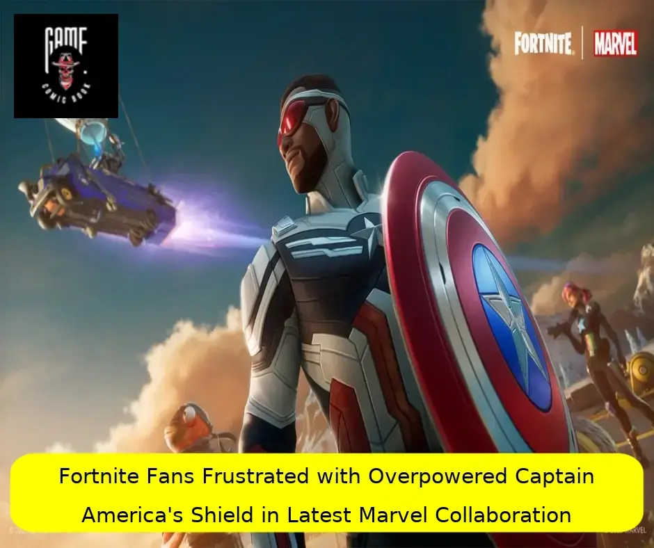 Fortnite Fans Frustrated with Overpowered Captain America's Shield in Latest Marvel Collaboration