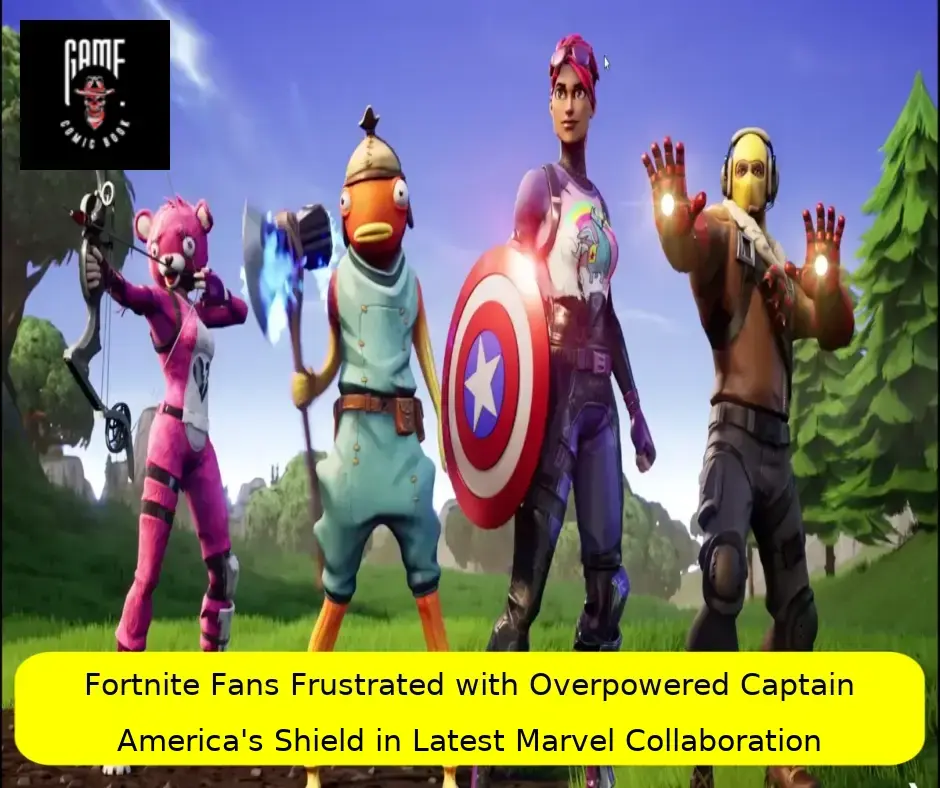 Fortnite Fans Frustrated with Overpowered Captain America's Shield in Latest Marvel Collaboration