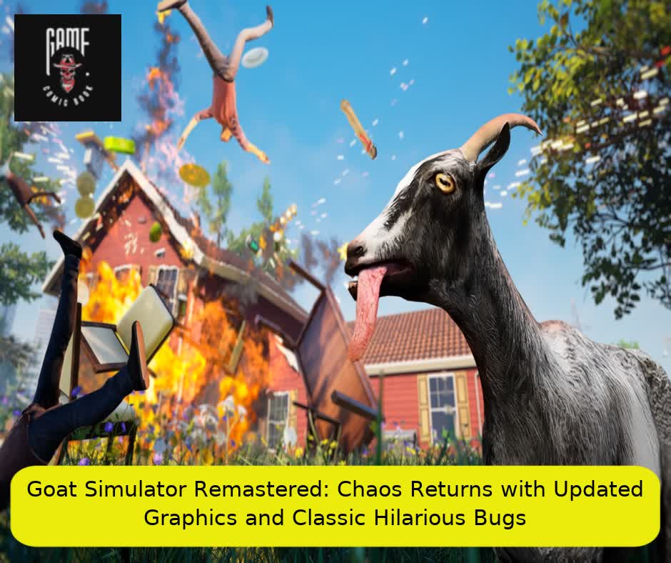 Goat Simulator Remastered: Chaos Returns with Updated Graphics and Classic Hilarious Bugs