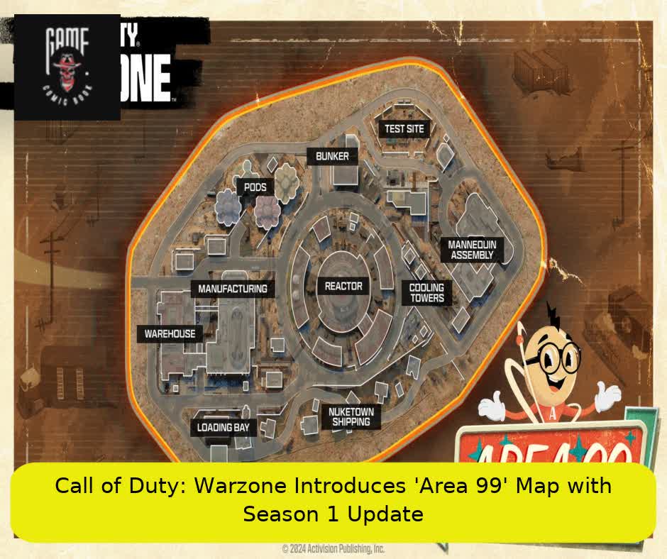 Call of Duty: Warzone Introduces ‘Area 99’ Map with Season 1 Update