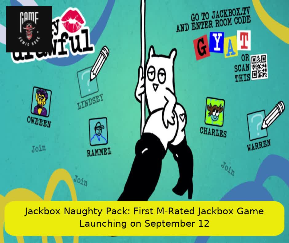 Jackbox Naughty Pack: First M-Rated Jackbox Game Launching on September 12