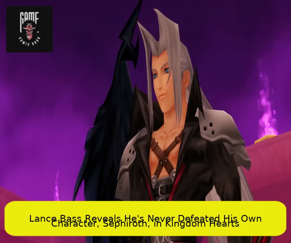 Lance Bass Reveals He's Never Defeated His Own Character, Sephiroth, in Kingdom Hearts