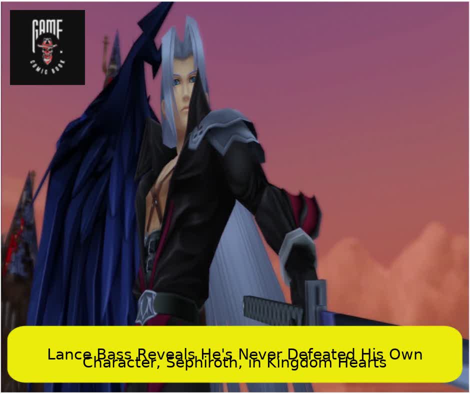 Lance Bass Reveals He's Never Defeated His Own Character, Sephiroth, in Kingdom Hearts