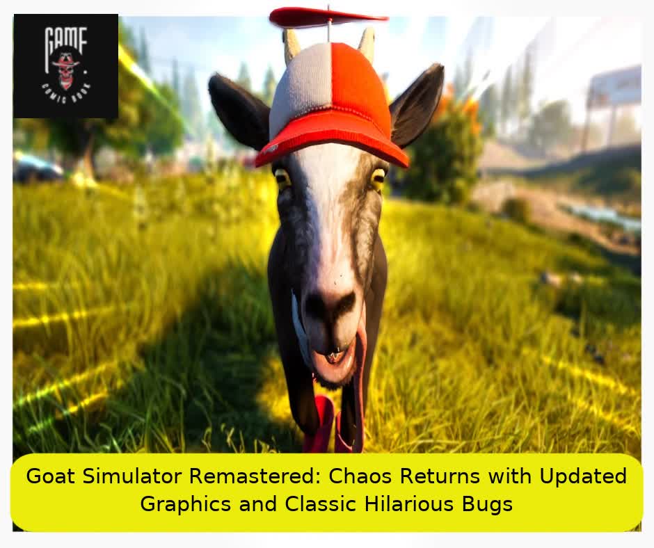 Goat Simulator Remastered: Chaos Returns with Updated Graphics and Classic Hilarious Bugs