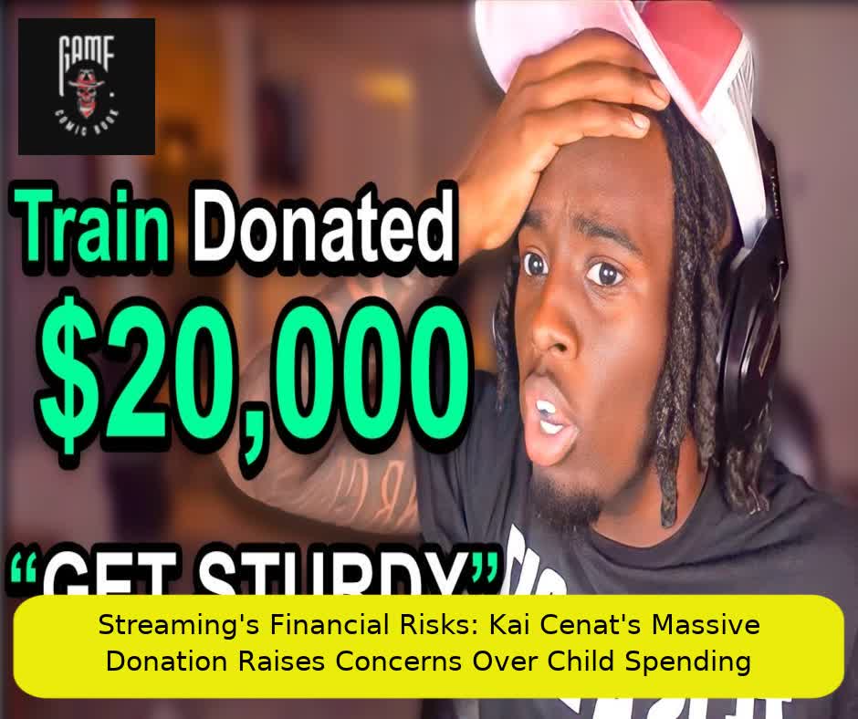 Streaming’s Financial Risks: Kai Cenat’s Massive Donation Raises Concerns Over Child Spending