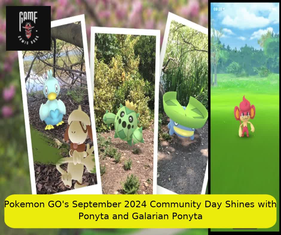 Pokemon GO's September 2024 Community Day Shines with Ponyta and Galarian Ponyta