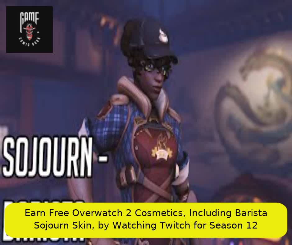 Earn Free Overwatch 2 Cosmetics, Including Barista Sojourn Skin, by Watching Twitch for Season 12