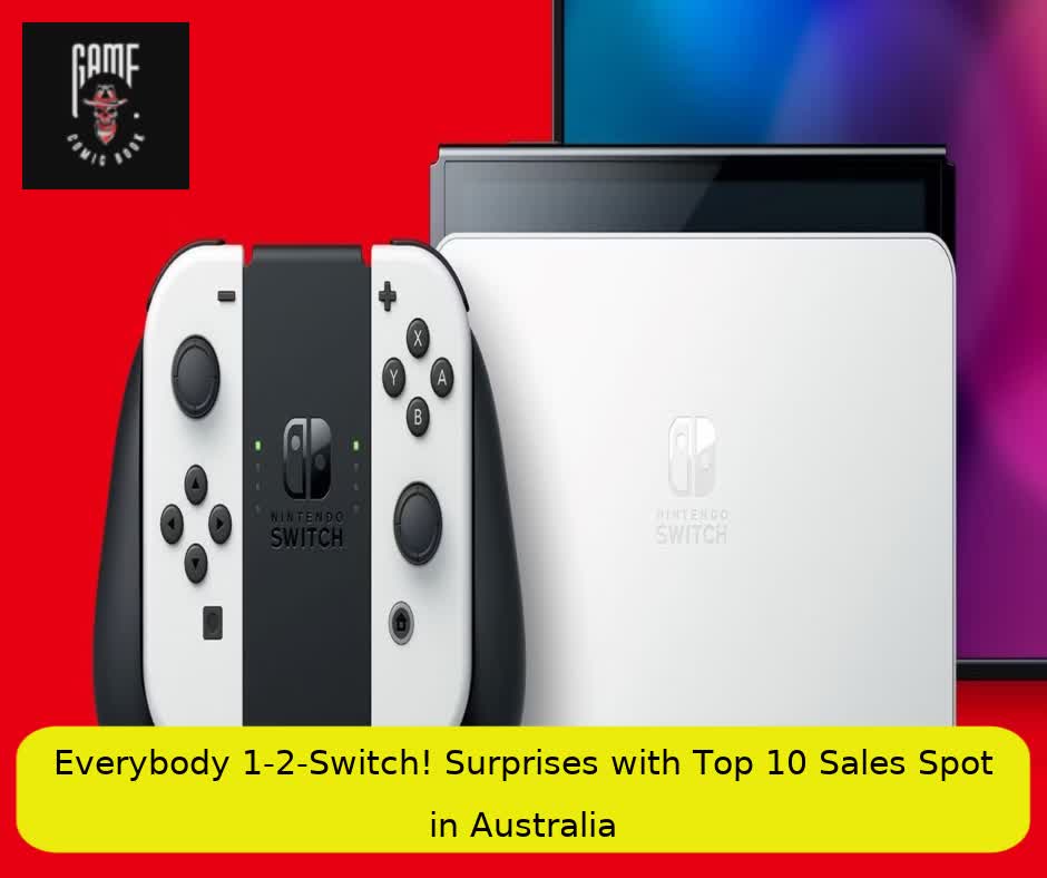 Everybody 1-2-Switch! Surprises with Top 10 Sales Spot in Australia