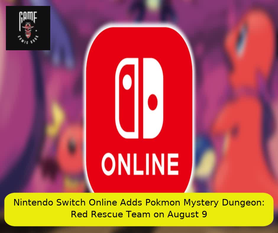 Nintendo Switch Online Adds Pokémon Mystery Dungeon: Red Rescue Team on August 9