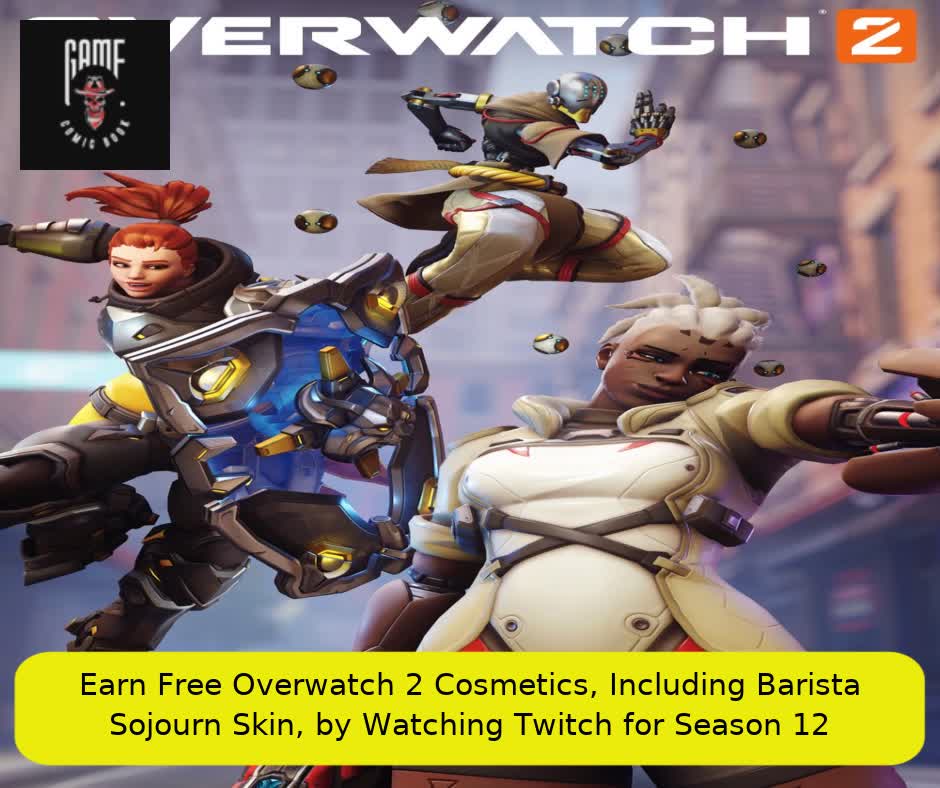 Earn Free Overwatch 2 Cosmetics, Including Barista Sojourn Skin, by Watching Twitch for Season 12