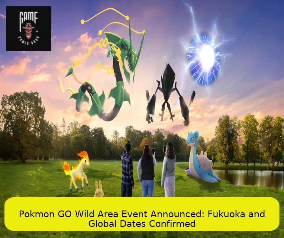 Pokémon GO Wild Area Event Announced: Fukuoka and Global Dates Confirmed