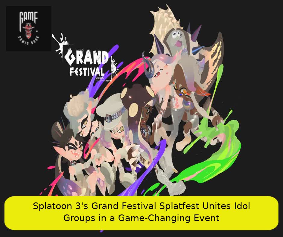 Splatoon 3's Grand Festival Splatfest Unites Idol Groups in a Game-Changing Event