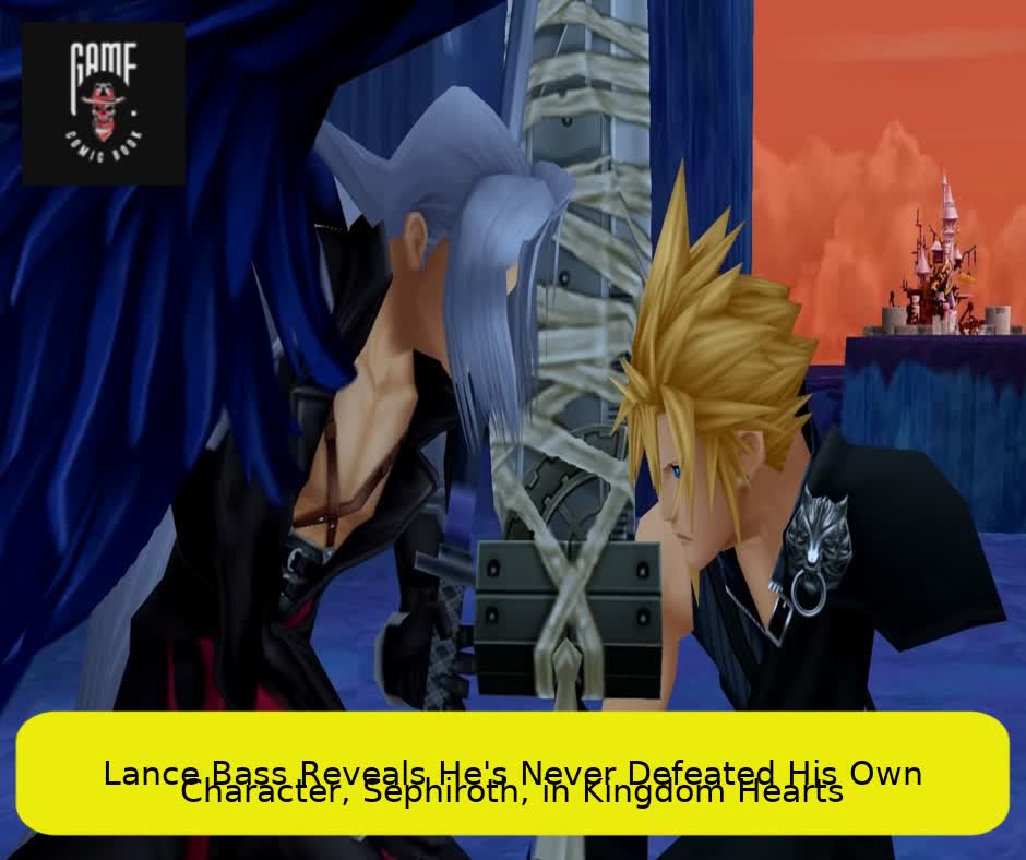 Lance Bass Reveals He's Never Defeated His Own Character, Sephiroth, in Kingdom Hearts