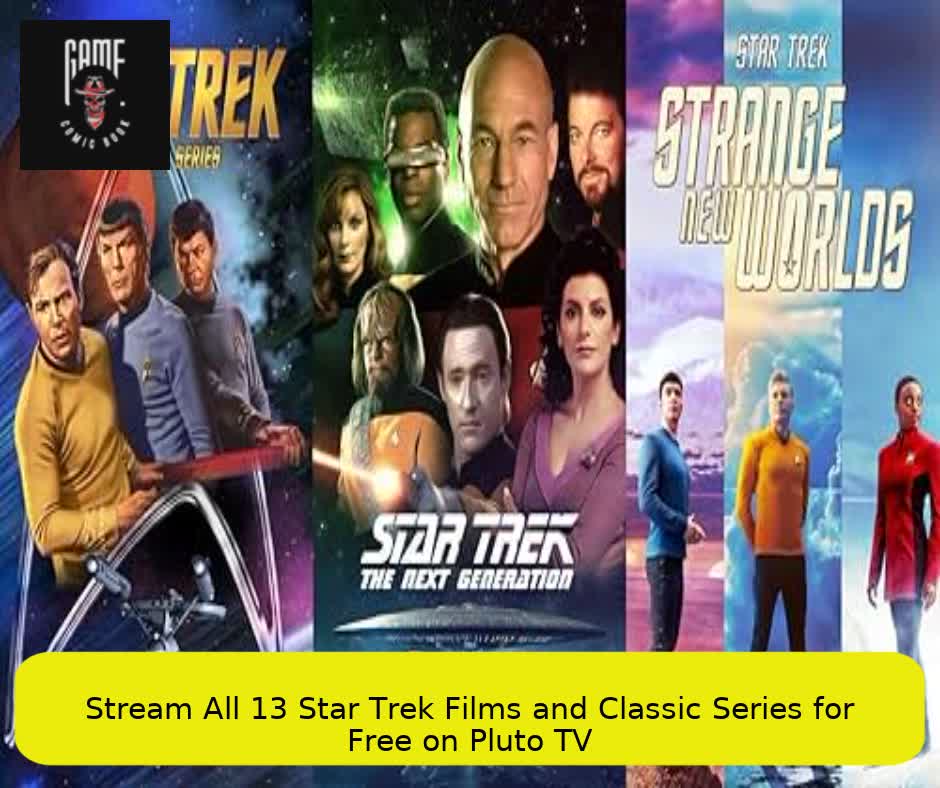 Stream All 13 Star Trek Films and Classic Series for Free on Pluto TV