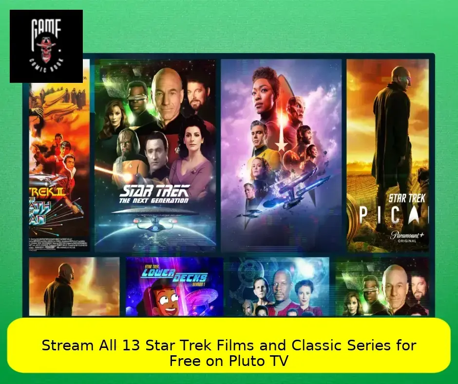 Stream All 13 Star Trek Films and Classic Series for Free on Pluto TV