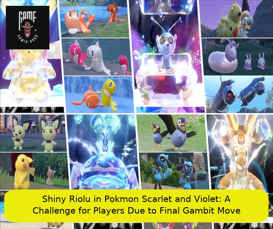 Shiny Riolu in Pokémon Scarlet and Violet: A Challenge for Players Due to Final Gambit Move