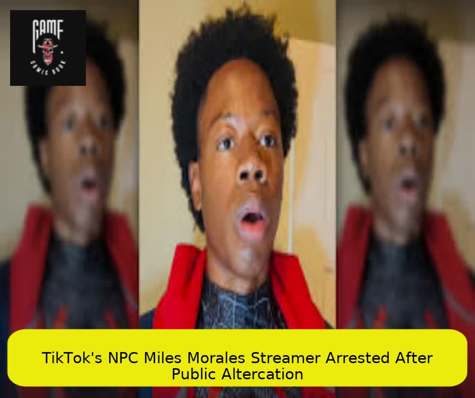 TikTok’s NPC Miles Morales Streamer Arrested After Public Altercation