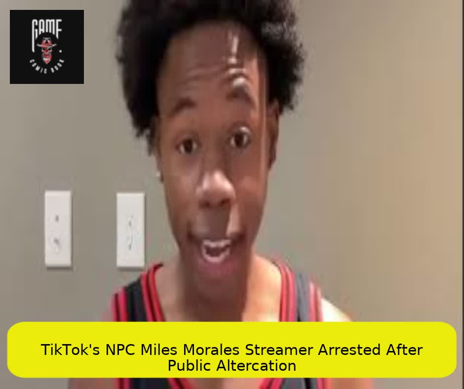 TikTok's NPC Miles Morales Streamer Arrested After Public Altercation