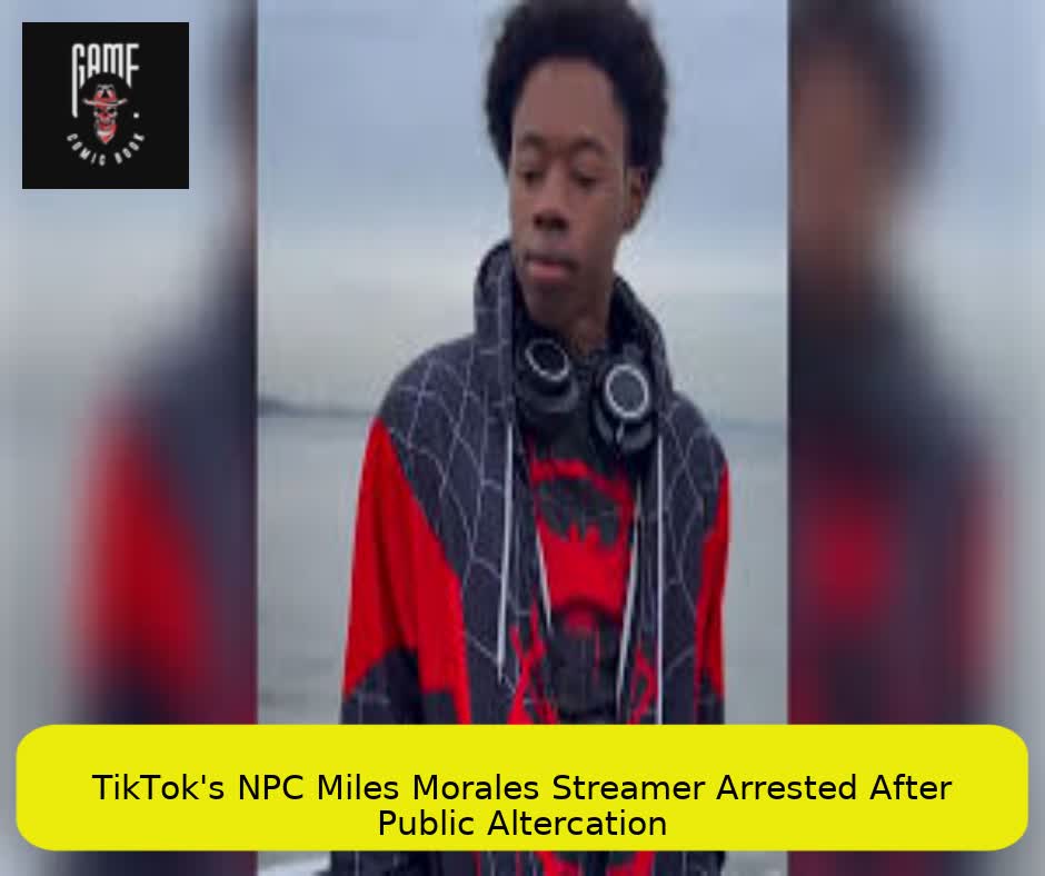 TikTok's NPC Miles Morales Streamer Arrested After Public Altercation