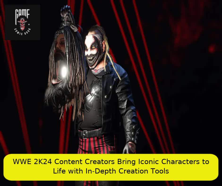 WWE 2K24 Content Creators Bring Iconic Characters to Life with In-Depth Creation Tools