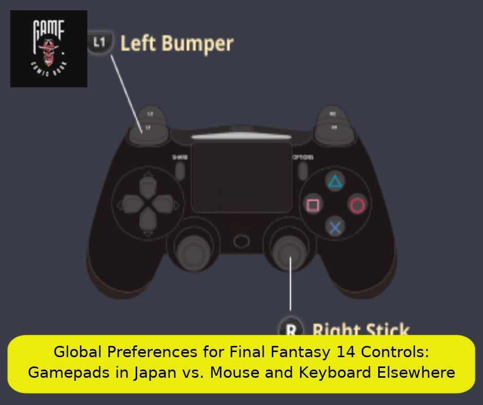 Global Preferences for Final Fantasy 14 Controls: Gamepads in Japan vs. Mouse and Keyboard Elsewhere