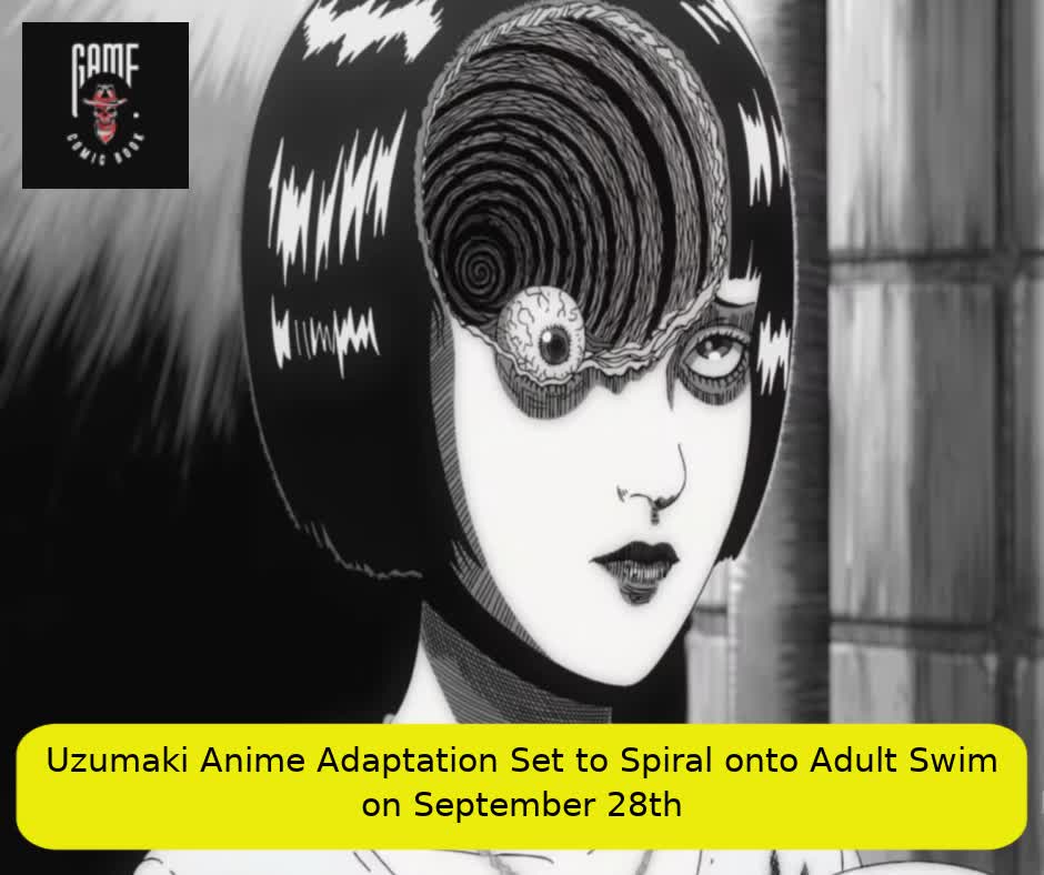 Uzumaki Anime Adaptation Set to Spiral onto Adult Swim on September 28th