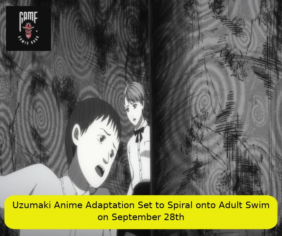 Uzumaki Anime Adaptation Set to Spiral onto Adult Swim on September 28th