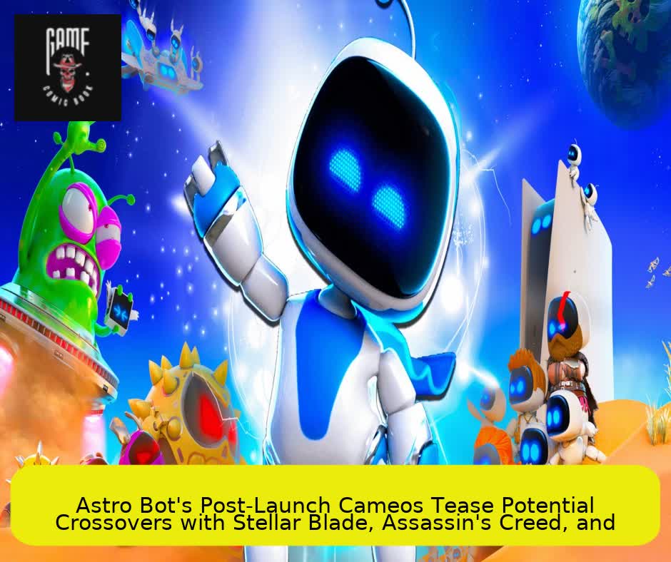 Astro Bot's Post-Launch Cameos Tease Potential Crossovers with Stellar Blade, Assassin's Creed, and More