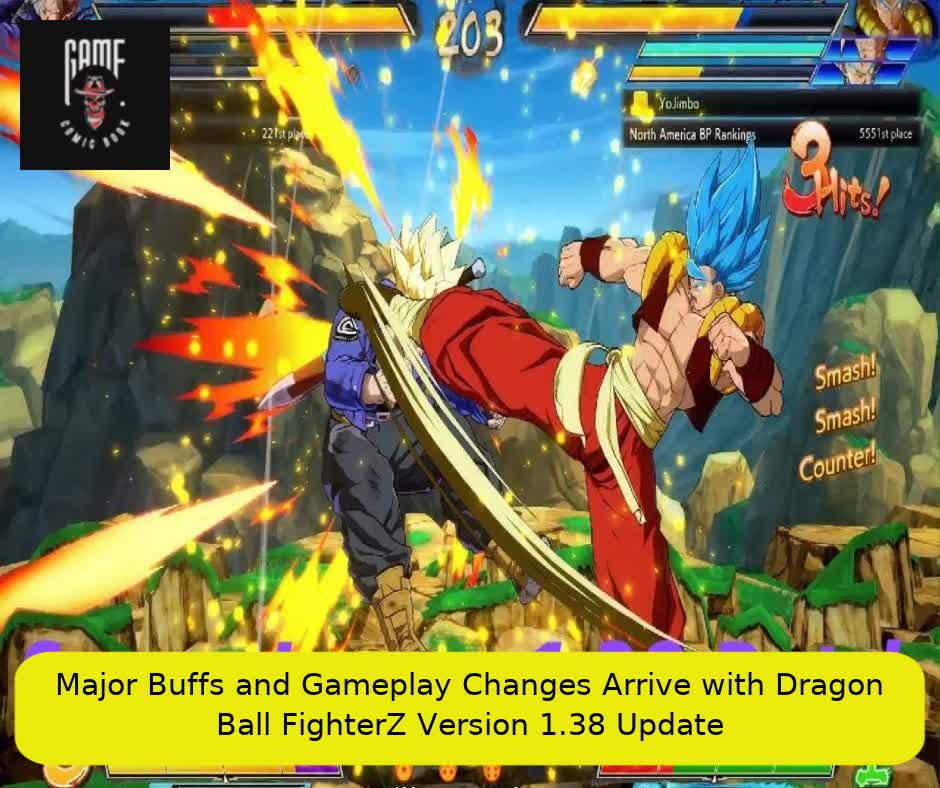 Major Buffs and Gameplay Changes Arrive with Dragon Ball FighterZ Version 1.38 Update