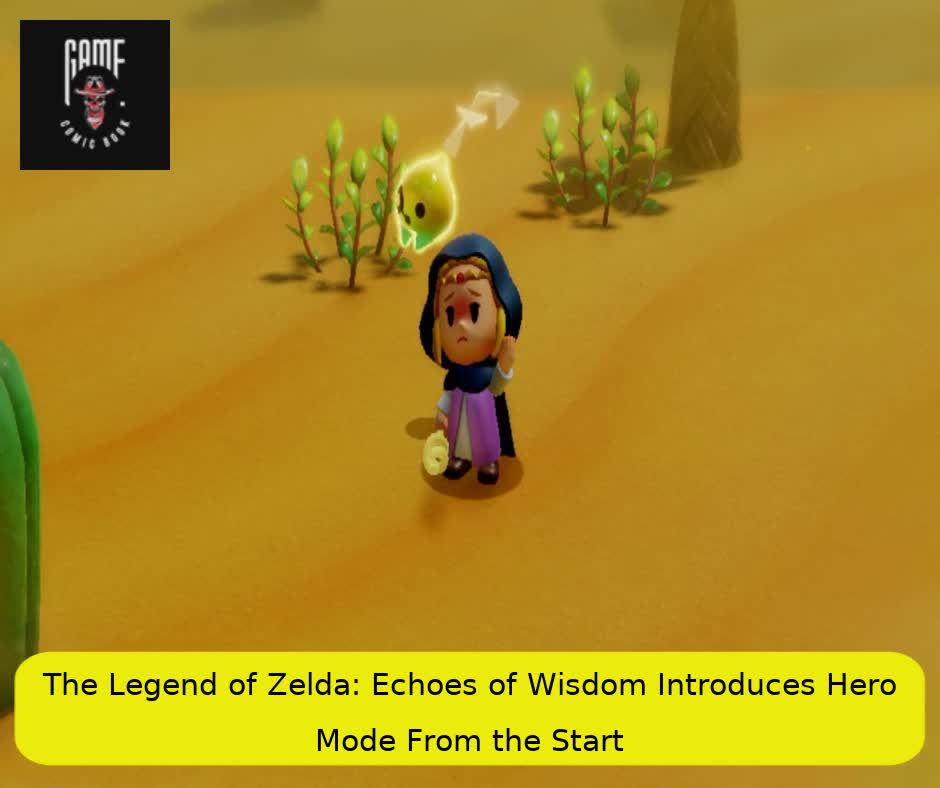 The Legend of Zelda: Echoes of Wisdom Introduces Hero Mode From the Start